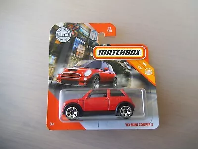 Matchbox 39/100 >03 MINI COOPER S  *UNOPENED* • £5